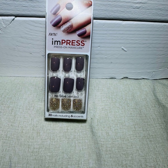 KISS Nail Care Trio with Purple and Gold Accents - Picture 3 of 6